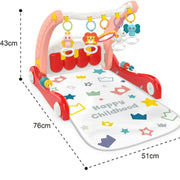 PianoWalker 2 en 1 : Tapis d'Éveil Multifonctionnel et Marcheur