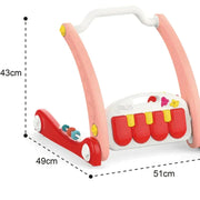 PianoWalker 2 en 1 : Tapis d'Éveil Multifonctionnel et Marcheur