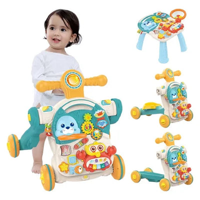 BabyWalker 4 in 1 : Trotteur Interactif d'Apprentissage.