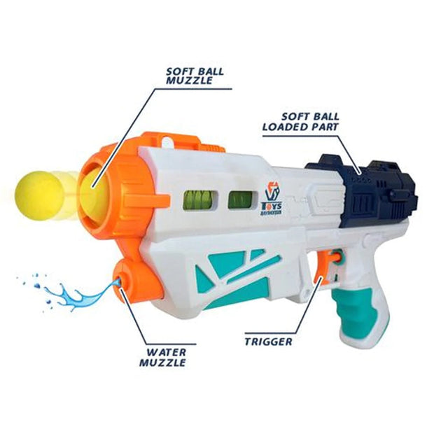 MagicGun 2 in 1 : Pistolet Ludique et Amusant pour Enfant