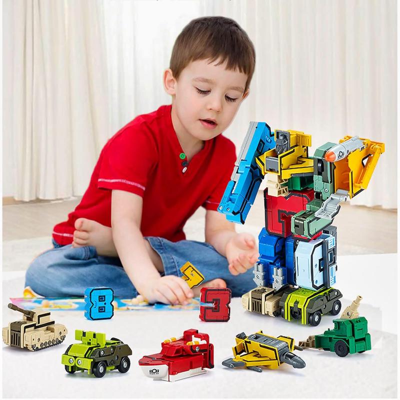 Les Blocs Numériques Robots Transformables