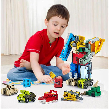 Les Blocs Numériques Robots Transformables