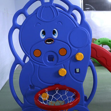 ElephantSlide : Toboggan avec panier basketball