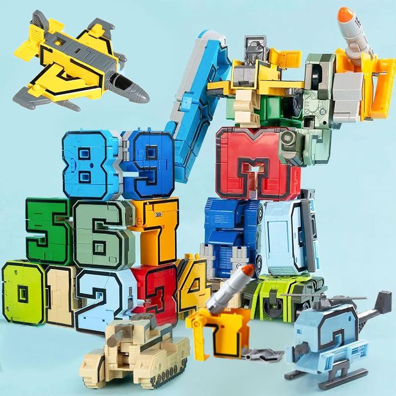 Les Blocs Numériques Robots Transformables