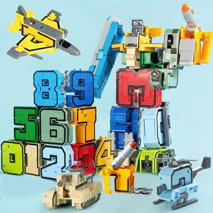 Les Blocs Numériques Robots Transformables