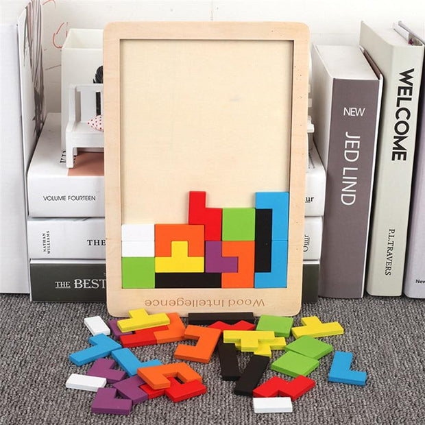 Kit Créativité : MiniTETRIS + TANGRAM + GeometricPuzzle