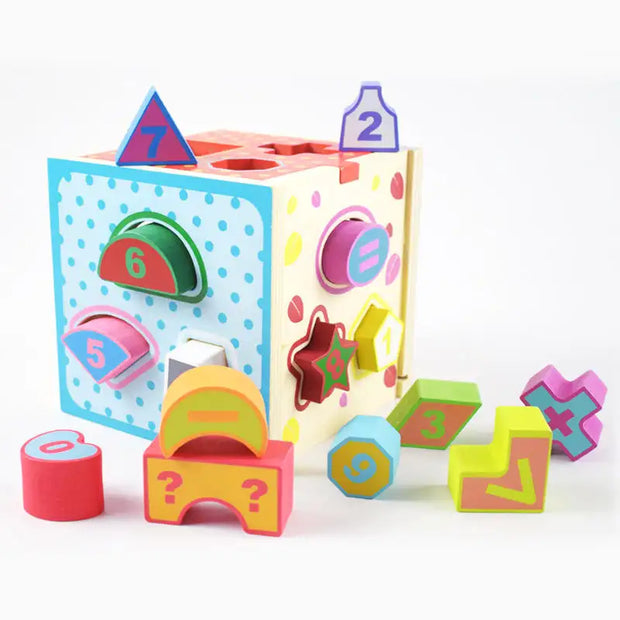 Kit Jouets Maternelle  - 4 Jouets éducatifs en bois