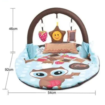 BabyNest 2 en 1 : Lit Bébé et Tapis de Jeu Musical pour Bébés