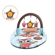 BabyNest 2 en 1 : Lit Bébé et Tapis de Jeu Musical pour Bébés