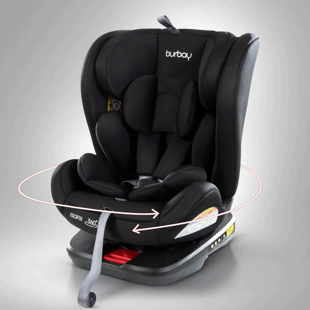 ChildSeat Blalck : Siège Auto Isofix ajustable Pour Enfant