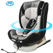 360°CarSeat Gris : Siège Auto Pivotant 360° Isofix