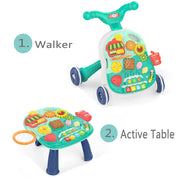 2 in 1 Walker & Active Table : Trotteur et Table d'activités