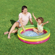 RainbowBabyPool : Piscine Gonflable et Confortable pour enfant