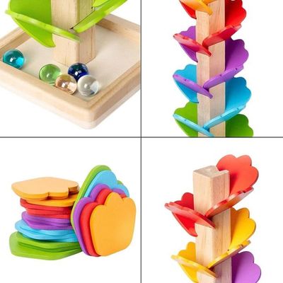 PetalTree : Puzzle d'Arbre en Bois Montessori