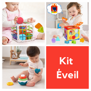 Kit Éveil Février - 3 Jouets d'éveil