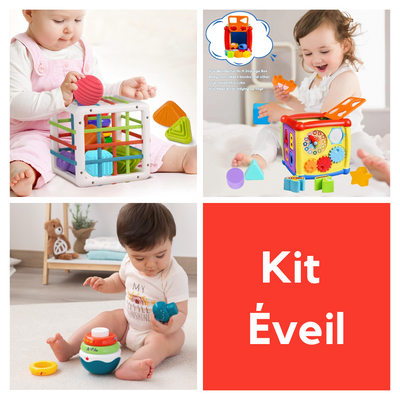 Kit Éveil Février - 3 Jouets d'éveil